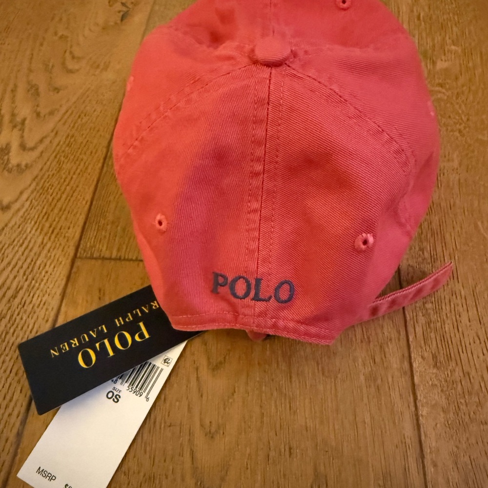 Polo Ralph Lauren Baseball Hat, Adult, One Size, pink/mauve - Picture 2 of 6